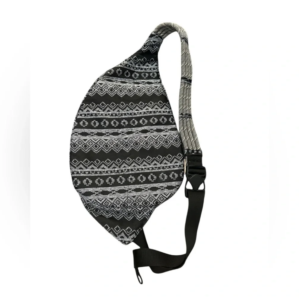 Kavu Rope Sling Bag Geometric Tribal Print